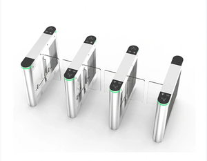 Bâtiment de bureaux entrée fréquentation sécurité contrôle d'accès porte visage reconnaître Machine empreinte digitale balançoire porte de vitesse - Product Image 4