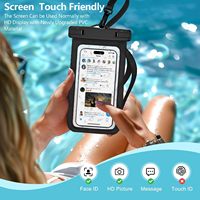 Étui Étanche Universel en PVC, Sac Sec Léger, Protection Téléphone pour iPhone 17/16/15/14 Pro Max Plus XS XR X8 Galaxy S25 S24