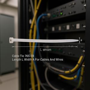 Attache-câble 765 EB Longueur L Largeur A pour câbles et fils - Product Image 3
