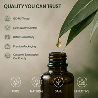 Huile d'eucalyptus pure, huile essentielle distillée à la vapeur, d'origine naturelle, matière première pour les soins personnels, savon, lotion, produits ménagers
