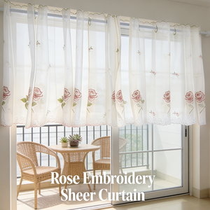 <span class=keywords><strong>Rideau</strong></span> de cuisine élégant en blanc, demi-panneau, séparation, <span class=keywords><strong>rideau</strong></span> court, tringle à <span class=keywords><strong>rideau</strong></span> suspendue, <span class=keywords><strong>rideau</strong></span> de placard respirant pour la famille, le café - Product Image 1