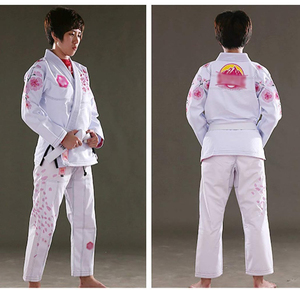 Kimono gi de alta calidad bjj gis y kimonos, 100% algodón, bjj gis, mujeres personalizadas, jiu jitsu gi brasileño, venta al por mayor - Product Image 2