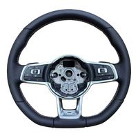 Expédition rapide pour Volkswagen. Volant en cuir en stock pour CC MAGOTAN Golf 6 7 7.5 R Polo Tiguan Passat Jetta