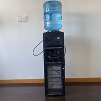 Distributeur d'eau à 3 robinets à chargement par le haut Refroidisseur d'eau de refroidissement à compresseur normal chaud et froid avec verrouillage de sécurité pour enfants