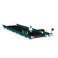 Machine de découpe laser CNC grand format LX13025LC pour la découpe de tôles en acier inoxydable