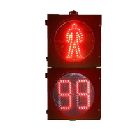 Hersteller LED-Ampeln mit 2-stelligem Countdown-Timer Fußgänger verkehrs signal für die Verkehrs sicherheit