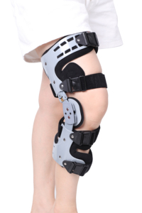 Orthèses médicales de <span class=keywords><strong>fixation</strong></span> de l'articulation du genou à angle réglable pour blessure ligamentaire des membres inférieurs et orthèse de rééducation des fractures - Product Image 2