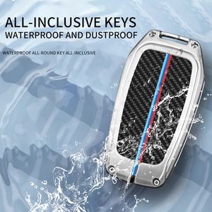 Pour Toyota alliage de Zinc Alcantara étui <span class=keywords><strong>clé</strong></span> Caver pour Toyota cuir 2024 couverture de Protection de <span class=keywords><strong>clé</strong></span> de voiture - Product Image 4