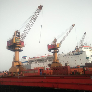 رافعة جسرية رصيف عائم لمكونات العتاد الأساسية لبناء السفن تشمل رافعات بوابة لصناعات البناء - Product Image 1