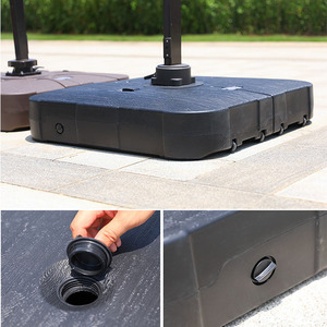 Sombrilla de <span class=keywords><strong>Patio</strong></span> de 6 pies (1.8 m), Ecológica, de 3 m, con Protección UV, para Restaurante, <span class=keywords><strong>Patio</strong></span>, Jardín, Playa, Tipo Banana, 3x4 - Product Image 3