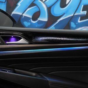 Kit de tiras LED para iluminación ambiental de coche RHD de 4 puertas con función inteligente de selección de colores a través de aplicación móvil - Product Image 6