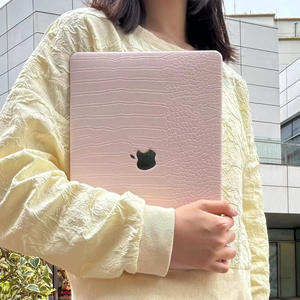 Pour Crocodile cuir <span class=keywords><strong>MacBook</strong></span> Air <span class=keywords><strong>13</strong></span> M1 étui <span class=keywords><strong>coque</strong></span> rigide étui pour ordinateur portable barre tactile couverture rigide en plastique pour <span class=keywords><strong>Macbook</strong></span> <span class=keywords><strong>Pro</strong></span> tablette couvre - Product Image 4