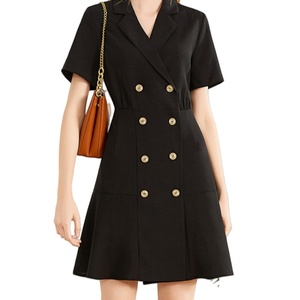 Nuevo Vestido de Falda Profesional Ajustado de Poliéster con Estampado Floral Vintage y Cintura Natural para Mujer - Product Image 3