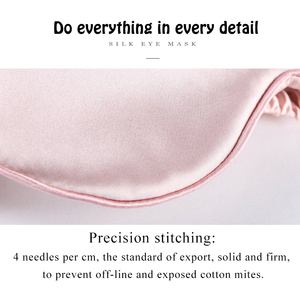Mascarilla de <span class=keywords><strong>dormir</strong></span> de seda de morera, doble capa, antideslizante, <span class=keywords><strong>para</strong></span> viajes y <span class=keywords><strong>dormir</strong></span> - Product Image 5