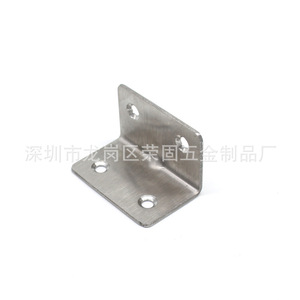 Support d'angle en acier inoxydable Jin Aoding 30x30x50x2mm, épaissi, pour connecteur d'étagère de meuble - Product Image 4