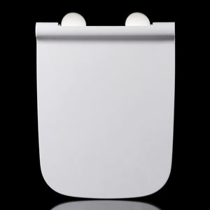 <span class=keywords><strong>Tapa</strong></span> de inodoro cuadrada blanca europea moderna al por mayor con función de cierre suave y liberación rápida <span class=keywords><strong>universal</strong></span> - Product Image 5