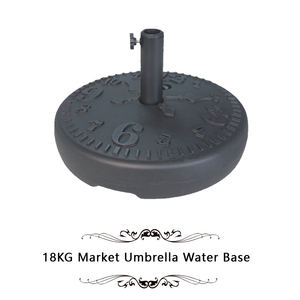 Fabrika toptan ağır plastik su şemsiye taban 8kg-150kg kapasiteli bahçe veya otel dış mekan kullanımı için Modern tasarım - Product Image 3
