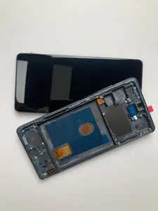 Lcd ponsel untuk Samsung galaxy S20 S20fe layar Oled dengan bingkai untuk Samsung Galaxy S20 S20fe S20plus tampilan layar Lcd