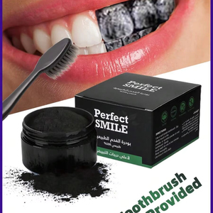 <span class=keywords><strong>PERFECT</strong></span> <span class=keywords><strong>SMILE</strong></span> PERSONALIZADO 100% POLVO BLANQUEADOR DE DIENTES NATURAL DE CARBÓN ACTIVADO DE COCO ORGÁNICO - Product Image 2