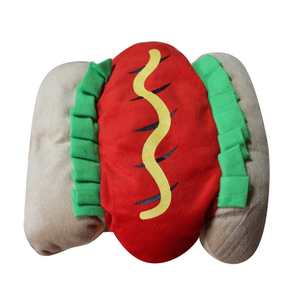 Bonito disfraz de perro caliente para mascotas, diseño de disfraz de perro hamburguesa, ropa de vacaciones para mascotas, ropa para perros salchichas - Product Image 4