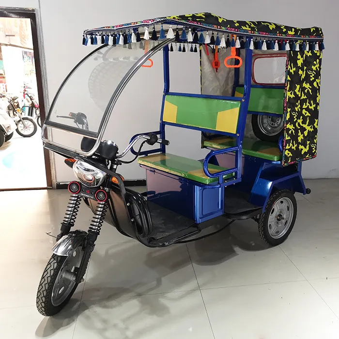 48v 800w Bangladesh Battery Rickshaw New Model for 2 Passengers For Sale