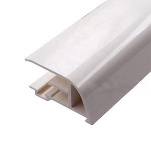 Perfil de PVC Extruido Ecológico y Duradero de Wesure, Precio de Fábrica, Personalizable, Pedidos al por Mayor, para Armazón de Congelador, Hospital, Cocina, Construcción - Product Image 1