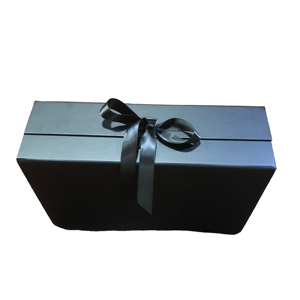 CB Custom Logo Luxury Large Matte Rigid Paper Cardboard Sponge Lined Black Magnetic Closure Foldable Empty Gift Box Packaging - Product Image 4