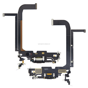 ขั้วต่อสายพอร์ต USB ของแท้สำหรับชาร์จไฟอ่อนสำหรับ iPhone 13 MINI อะไหล่มือถือ - Product Image 1