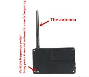 Transmisión inalámbrica de video FPV para UAV de 5.8 GHz con pantalla OSD de 4.3 pulgadas y pantalla receptora de 5.8 g - Product Image 4