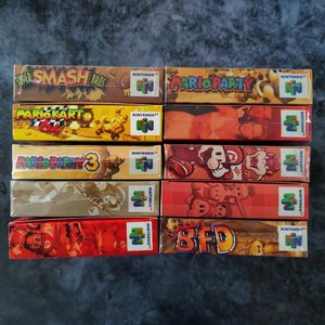 ในสต็อก N64การ์ดเกมชุดสำหรับ <span class=keywords><strong>Nintendo</strong></span> 64พร้อมกล่องบรรจุ - Product Image 3