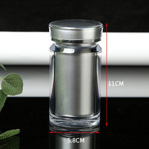 Botella de Medicina Acrílica a Prueba de Luz <span class=keywords><strong>para</strong></span> <span class=keywords><strong>el</strong></span> Cuidado de la Salud, con Serigrafía, <span class=keywords><strong>para</strong></span> Tabletas, Dulces y Píldoras, con Boca Ancha - Product Image 5