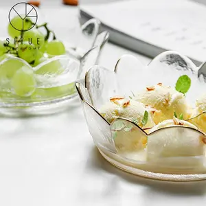 環境にやさしい食器装飾クリスタルフルーツアイスクリームボウル1730