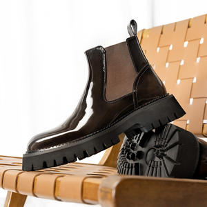 Zapatos de Vestir para Hombre Estilo Británico, Zapatos Oxford de Negocios con Cordones, de Cuero Genuino, Zapatos Planos para Conducir, Mocasines para Hombre - Product Image 4