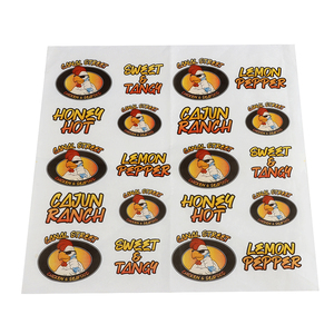 Phân Hủy Sinh Học Bơ Tùy Chỉnh Nướng Mỡ Bằng Chứng Burger Bọc Bánh Sandwich Giấy Cho Thức Ăn Nhanh Takeaway Gói Bao Bì Tấm - Product Image 1