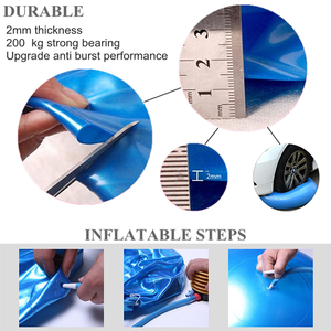 Bóng Tập <span class=keywords><strong>Yoga</strong></span> Thể Dục Bằng Pvc Chống Trượt Họa Tiết Gradient 45Cm 55Cm 65Cm 75Cm Cho Phụ Nữ Mang Thai - Product Image 4