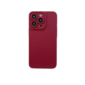 Funda de Teléfono de TPU de Color Puro para iPhone 13 15, Diseño de Ojos de Ángel, Protección Completa con Orificios Precisos - Product Image 5