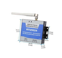 Ouvre-porte GSM Relais Interrupteur Télécommande Accès Porte sans fil Ouvre-porte RTU5024 2G par appel gratuit 850/900/1800/1900MHz
