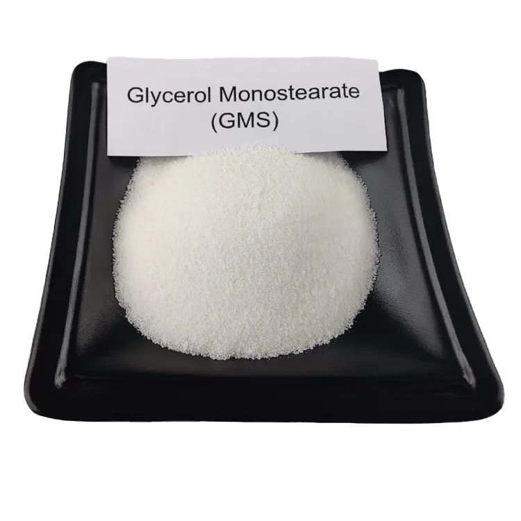 Émulateur alimentaire bon marché 99% monostéarate de glycérol (GMS)