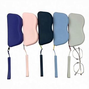 Hot Selling Glasses Storage Bag, Silicone Lanyard <b>Makeup</b> Bag, Glasses Bag, Sunglasses Storage Bag, Wrist Guard Bag - Product Image 3