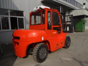 7ton דיזל מלגזת עם מונית מזגן עבור מכירה לוהטת מלגזה משאית מונית דוד 7000kg דיזל מלגזה - Product Image 2