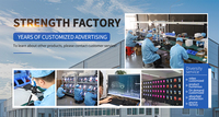 65-сантиметровый 3D-голографический вентилятор с HD LED-дисплеем, управлением через приложение и пультом ДУ, различные варианты крепления для сценических шоу и рекламы