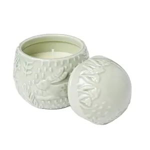 2oz 4 oz 16 oz 11 oz Custom Easter Egg Wedding Gift Hot Sale Candle Holder Ceramic Candle Jar