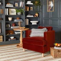 Sofá Seccional Modular Reclinable Geju de Tela, Estilo Retro Americano Moderno, 3 Plazas, Esponja, Acero Inoxidable, Ideal para Apartamentos Pequeños