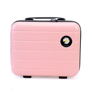 Mini valigia per cosmetici leggera piccola portatile da 14 pollici coreana femminile