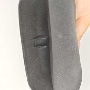 กล่องใส่แว่นตาหนัง PU คุณภาพสูง แบบสั่งทำพิเศษ ทรงสี่เหลี่ยมผืนผ้า ลายทางสีดำ นุ่ม แข็งปานกลาง พกพาสะดวก ป้องกันแสงสีฟ้า - Product Image 6