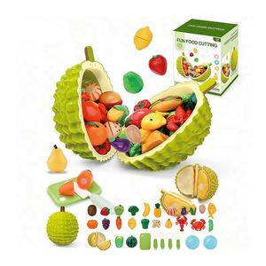 Juego de Juguetes de Cocina para Niños, Juego de Imitación de Cortar Frutas y Verduras, Juguetes de Rol para Niños, Educación Temprana, Juego de Cocina de Plástico - Product Image 1