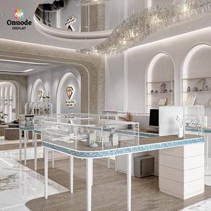 ออกแบบร้านขายเครื่องประดับหรูหรา บริการครบวงจรตั้งแต่ไอเดียจนถึงการสร้างสรรค์ พร้อมเฟอร์นิเจอร์โชว์สินค้าสไตล์บูติกทันสมัย ออกแบบร้านขายเครื่องประดับ - Product Image 1