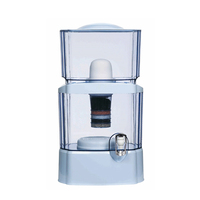 Filtre à eau multi-étages pour boire de la pierre minérale Filtre à eau Pot Gravity 14L 16L 18L Filtre à eau