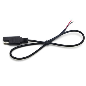 18AWG 구리 SAE 2 핀 2 코어 12V 연장 케이블 자동차 및 태양 전지판 사용을위한 빠른 분리 플러그 - Product Image 4