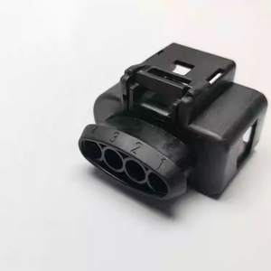 1718564-1/8K0973724 TE Tyco Оригинальный 4-контактный разъем, клеммный блок, жгут проводов, черный, PBT/PA66, для ЭБУ - Product Image 5